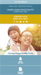 Mobile Screenshot of healthysmilesdental.com